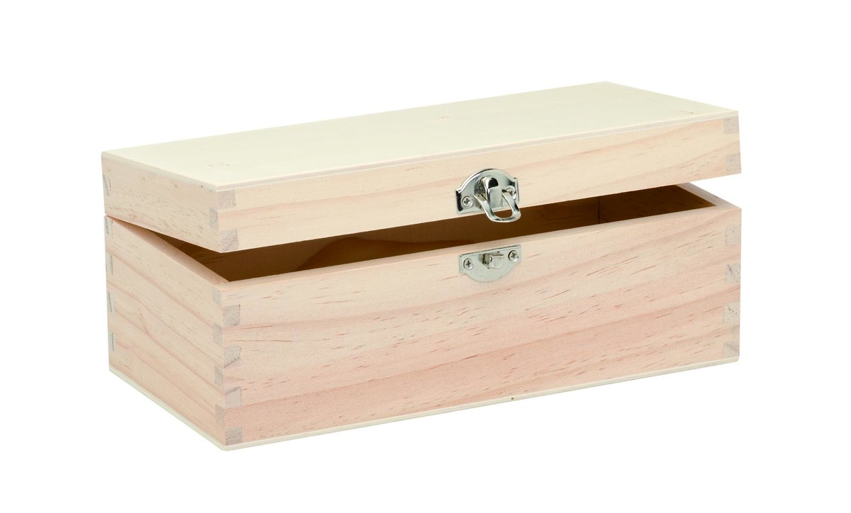 Holzbox Rechteckig 23x11x9cm